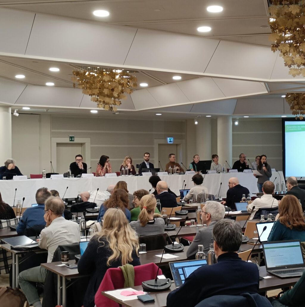 Nouveau membre élu au Comité, 2e groupe de travail sur la surcharge administrative constitué